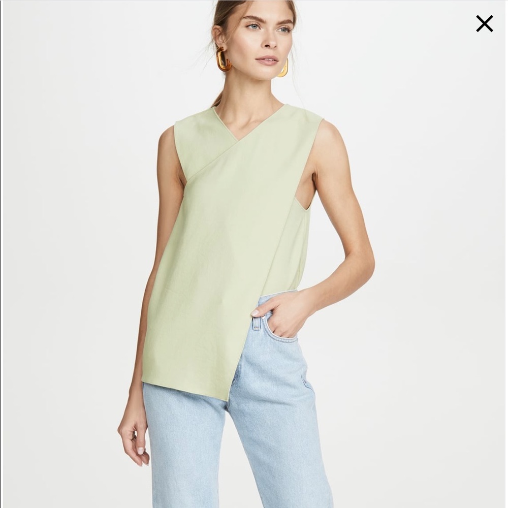 Tibi Front Wrap Top - Picture 2 of 3
